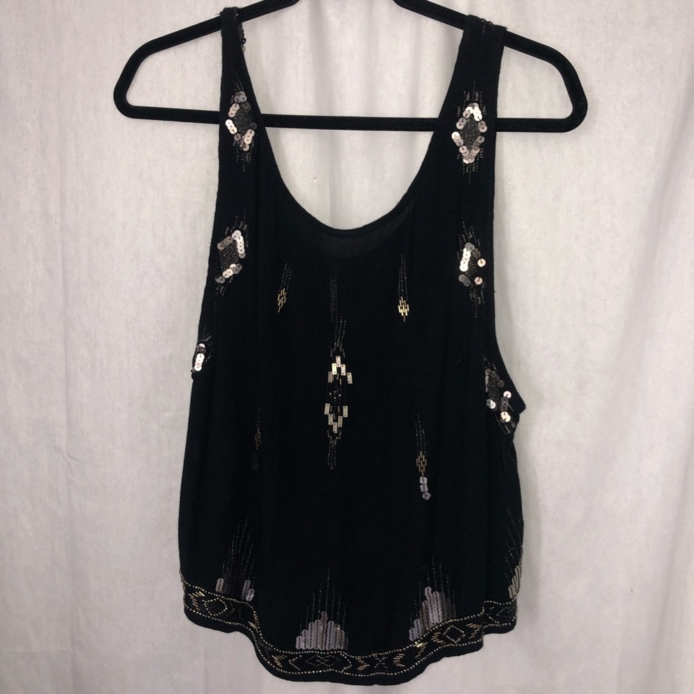 Black Free People Tank
